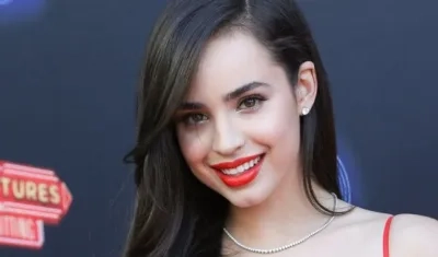 La actriz y cantante barranquillera Sofía Carson.