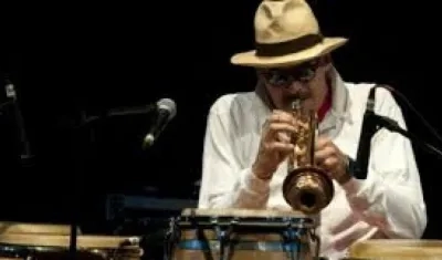 El trompetista y percusionista neoyorquino Jerry González.