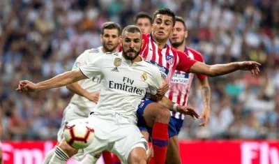 Karim Benzema, delantero francés. 