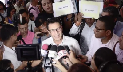 Carlos Caicedo, excandidato presidencial.