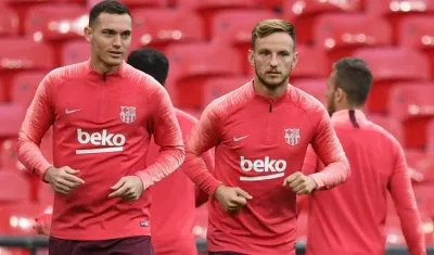 Iván Rakitic, jugador del Barcelona. 
