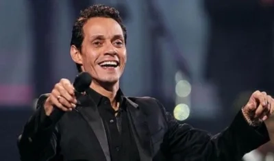 El cantante Marc Anthony.