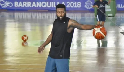 Michael Sneed, jugador de los Titanes de Barranquilla. 