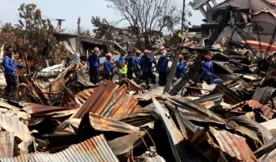 Se espera que el balance de muertos aumente. 