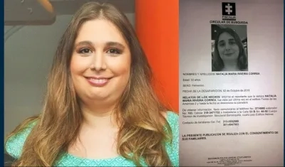 Natalia  María Riveira Correa. 