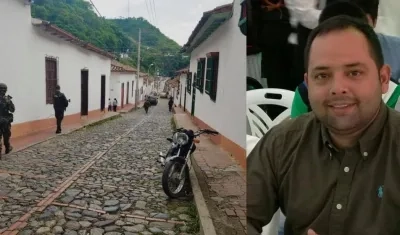 Edwin Contreras sufrió un atentado en 2016.