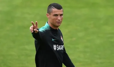 El portugués Cristiano Ronaldo.