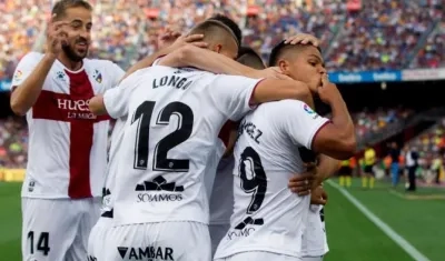 Juan Camilo "Cucho" Hernández, delantero colombiano del Huesca.