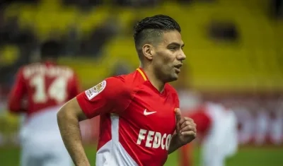 Falcao García, delantero de la Selección Colombia. 