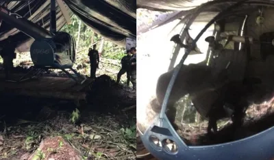 El helicóptero cargado con 330 kilos de cocaína pertenecería al Clan del Golfo.