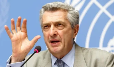 El alto comisionado de Naciones Unidas para los refugiados, el italiano Filippo Grandi