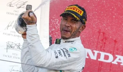 El inglés Lewis Hamilton. 