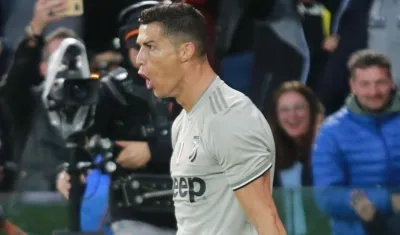 Cristiano Ronaldo, delantero de la Juventus. 
