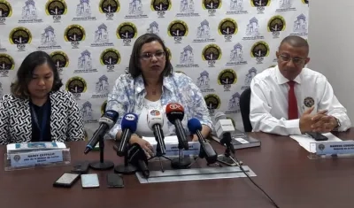 Yanina Muñoz de Aparicio, fiscal de Panamá.