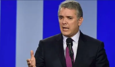 Iván Duque, Presidente de Colombia.