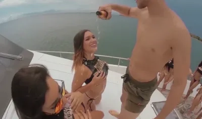 Imágenes del video. 