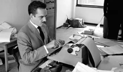 El escritor Gabriel García Márquez.