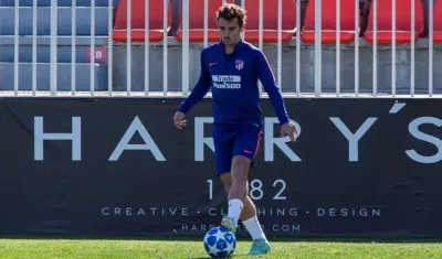El atacante francés del Atlético de Madrid, Antoine Griezmann.