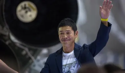 El empresario nipón Yusaku Maezawa.