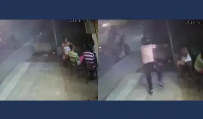 Así fue el ataque al billar, donde murió una mujer en el barrio Las Malvinas.