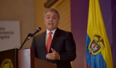Iván Duque, presidente de Colombia.