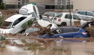 Estos son algunos de los daños materiales causados por las lluvias.