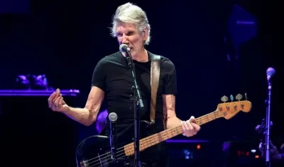 Roger Waters de la banda británica Pink Floyd.