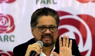 Foto de archivo de Iván Márquez, de quien su paradero se desconoce.