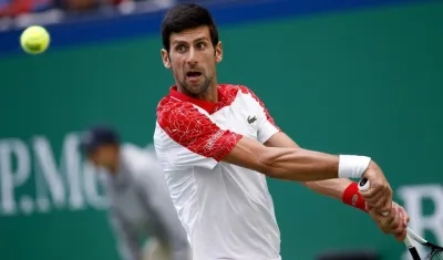 El serbio Novak Djokovic.