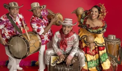 Integrantes del grupo Tambó.