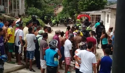 Barrio Las Américas donde sucedieron los hechos.