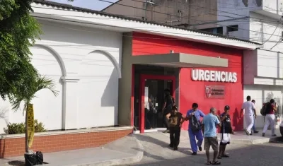 La víctima llegó sin vida al Hospital Juan Domínguez Romero.