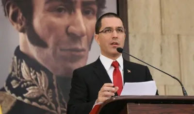 Jorge Arreaza, canciller venezolano.