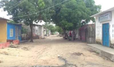 En este lugar ocurrió el doble crimen en el barrio Ciudad Paraíso.