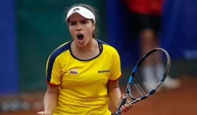María Camila Osorio, tenista colombiana. 