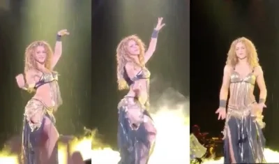 La cantante barranquillera Shakira. 