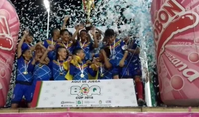 Killa FC, campeón de la categoría 2005. 