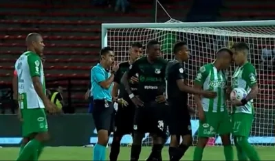 Momento de la agresión.