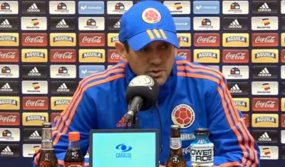 Arturo Reyes, DT (e) de la Selección Colombia.