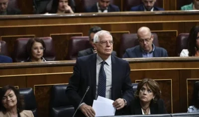 Josep Borrell, ministro español de Asuntos Exteriores. 