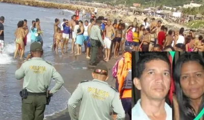 Nelson Díaz Niebles y Ana Muñoz Cantillo. 