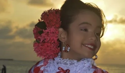 Alejandra Castro Acosta, aspirante a la categoría preinfantil.