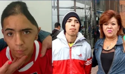 Harry Estiven Rodríguez, de 22 años. Se recupera de las fracturas que sufrió a manos de hinchas rivales.