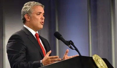 Iván Duque, Presidente de Colombia.