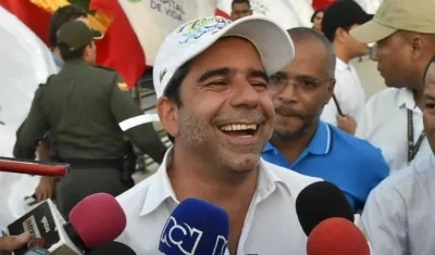 El alcalde de Barranquilla, Alejandro Char