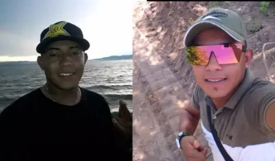 La víctima, Brayan Mulfo.