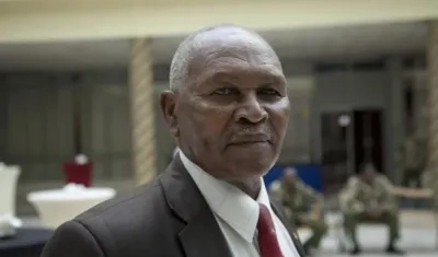 Kipchoge Keino, ex atleta y expresidente del Comité Olímpico Nacional de Kenia.