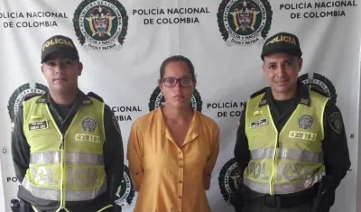 Maria Villalobo Vera, capturada en Luruaco como falsa veterinaria.