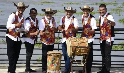 La agrupación Cumbia Caribe.