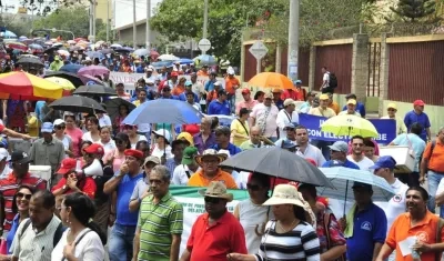 Paro de docentes será el próximo martes 23 de octubre.